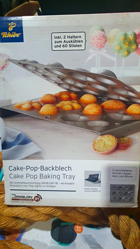 Tchibo cake pop backblech - tchibo, cake-pop-backblech