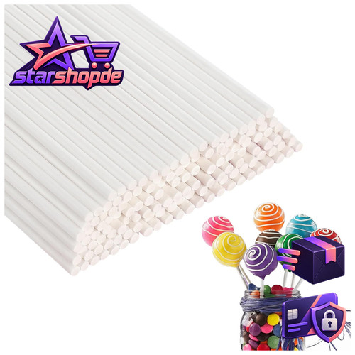 Cake pop stiele 100 - stiele,