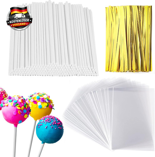 300 stück cake - pop, stiele