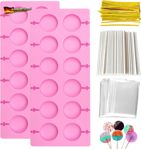 Lollipop form silikon - form,