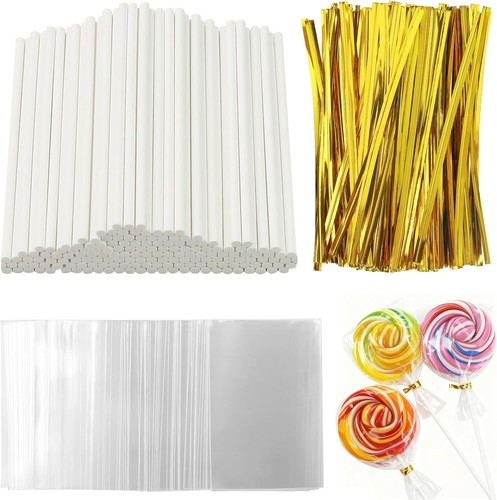 Cake pop stiele - set, 200