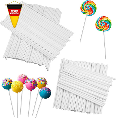 Cake pop stiele aus papier - pop,