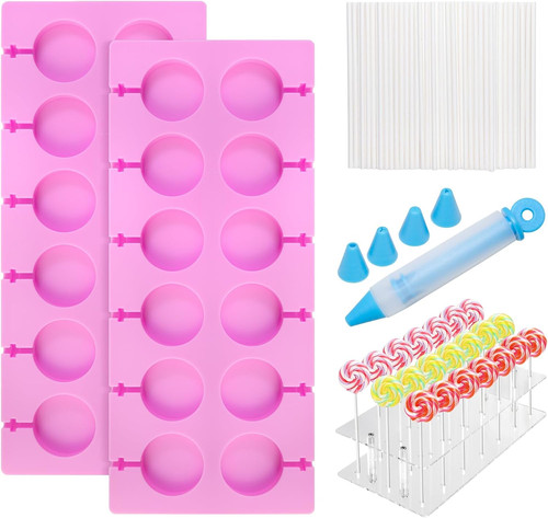 2stk cake pop form silikon - 2stk,